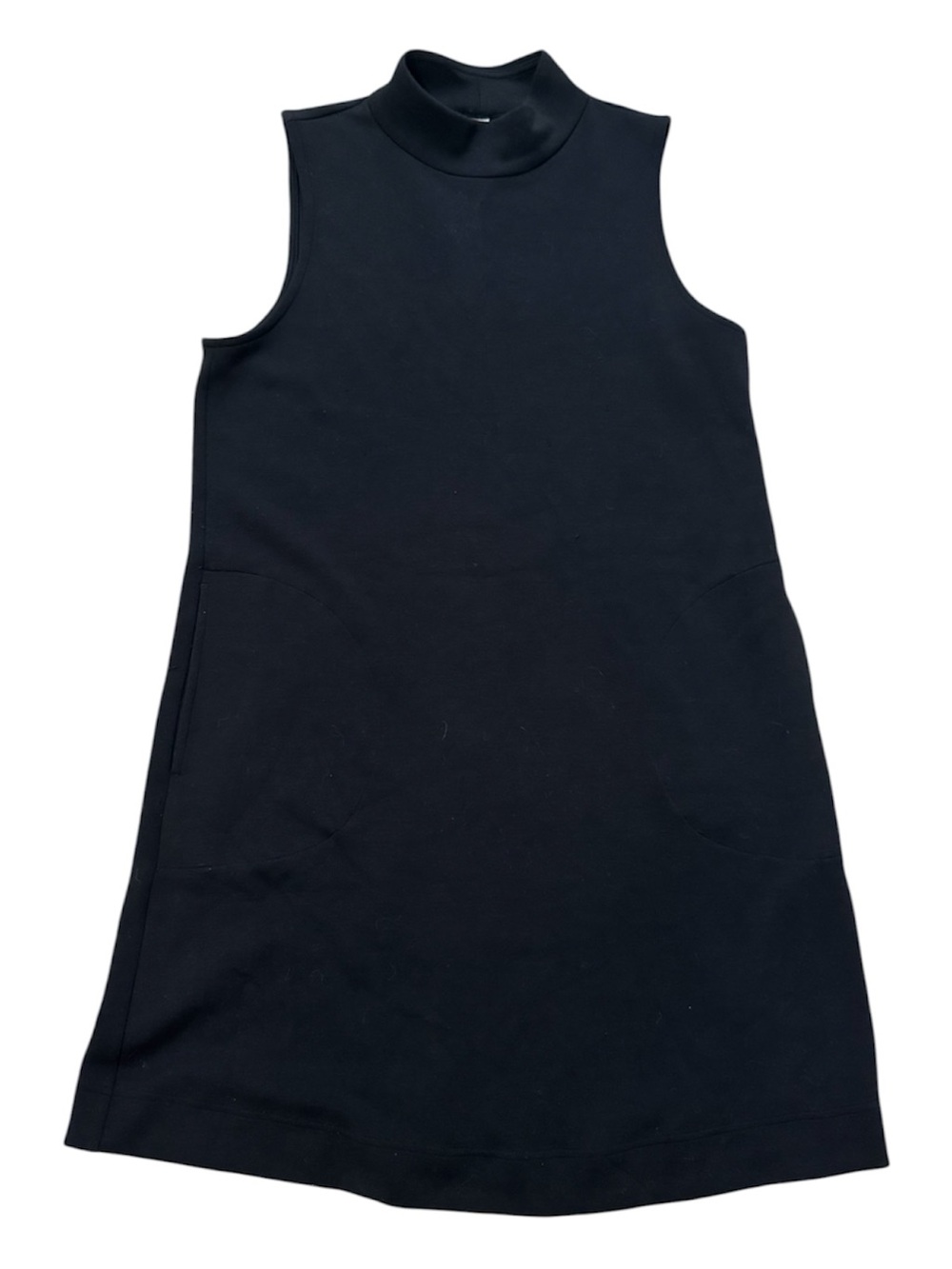 SPANX Black Air Essentials Mock Neck Sleeveless Dress - Picture 11 of 15